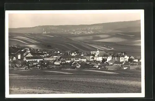 AK Scharoschitz /Zarosice, Totalansicht aus der Vogelschau