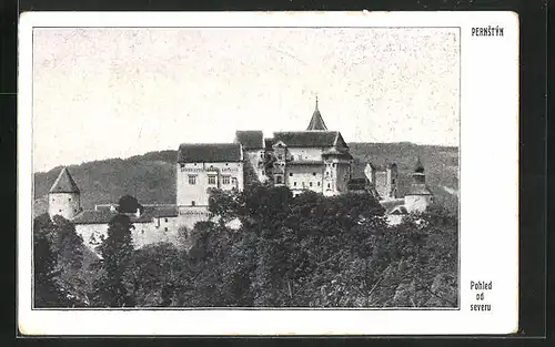 AK Nedvedice, Hrad Pernstýn, Pohled od severu