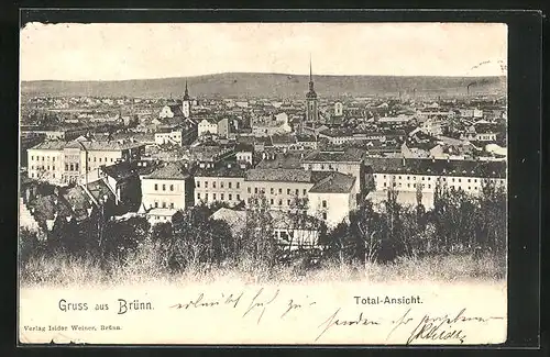 AK Brünn / Brno, Gesamtansicht