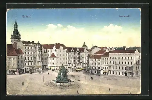 AK Brünn / Brno, Krautmarkt