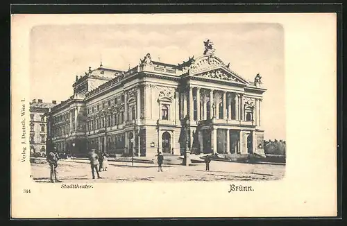 AK Brünn / Brno, Stadttheater