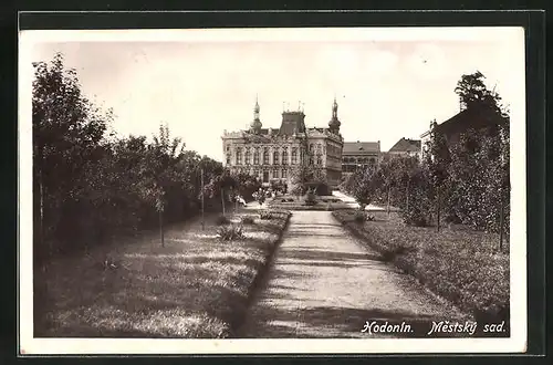 AK Göding / Hodonin, Mestký sad