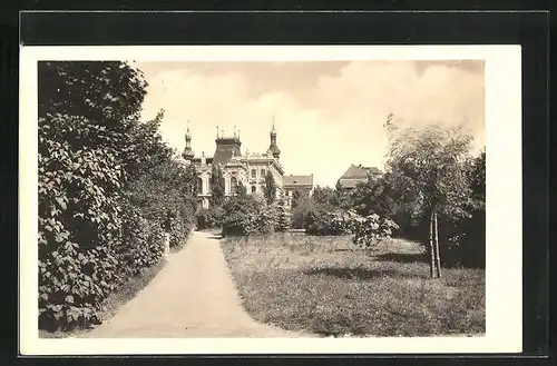 AK Göding / Hodonin, Mestský sad.