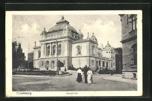 AK Rendsburg, Partie an der Stadthalle