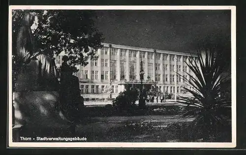 AK Thorn / Torun, Stadtverwaltungsgebäude