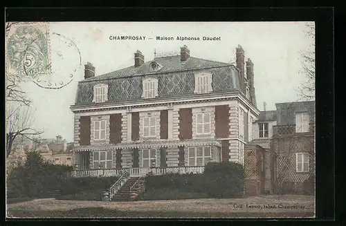 AK Champrosay, Maison Alphonse Daudet