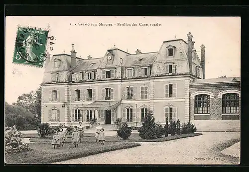 AK Champrosay, Sanatorium Minoret - Pavillon des Cures rurales