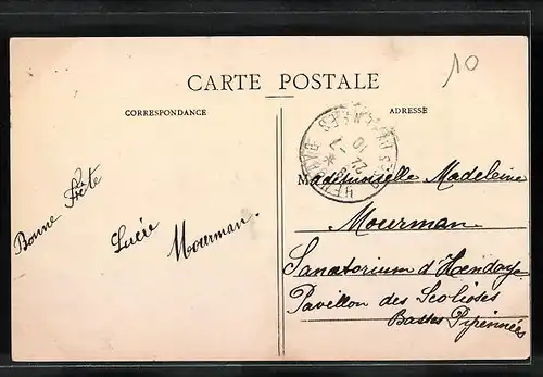 AK Champrosay, Sanatorium Minoret - Pavillon des Cures rurales