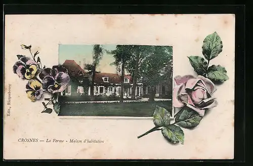 AK Crosnes, La Ferme - Maison d`Habitation
