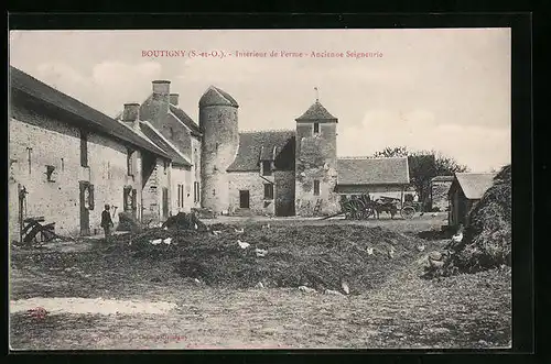 AK Boutigny, Intèrieur de Ferme-Ancienne Seigneurie