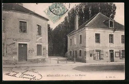 AK Mèrèville, La Mairie