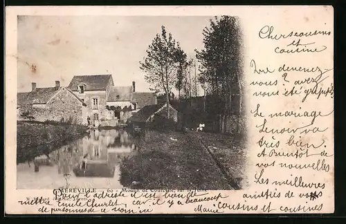 AK Mèrèville, Moulin de Courcelle, sur la Juine