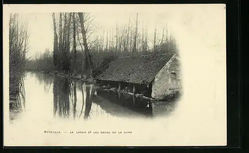 AK Mèrèville, La Lavoir et les Bords de la Juine