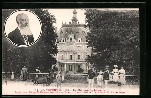 AK Saint Michel-sur-Orge, Le Chateau de Lormoy
