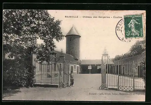 AK Mainville, Chateau des Bergeries - Ècuries