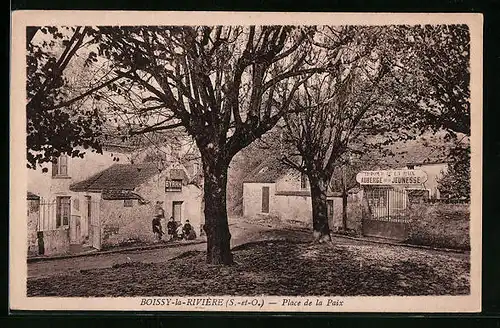 AK Boissy-le-Rivière, Place de la Paix