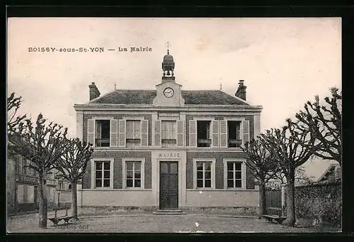 AK Boissy-sous-Saint-Yon, La Mairie