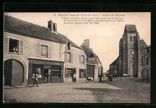 AK Boissy-sous-Saint-Yon, Place de l`Èglise