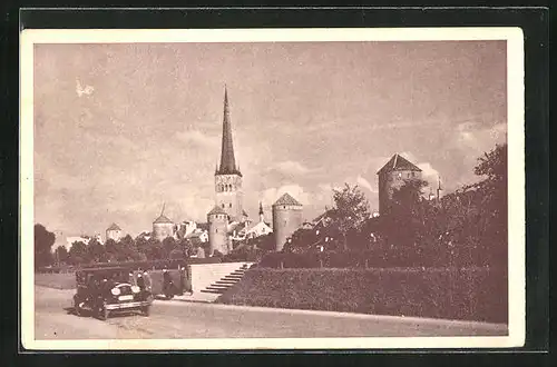 AK Tallinn, Platz der Türme und die Olaikirche