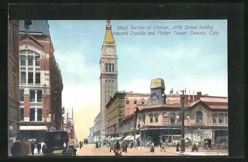 AK Denver, CO, 16th Street looking toward Daniels and Fisher Tower