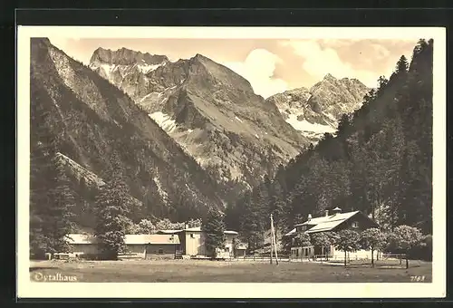 AK Oberstdorf, Oytalhaus im Oytal