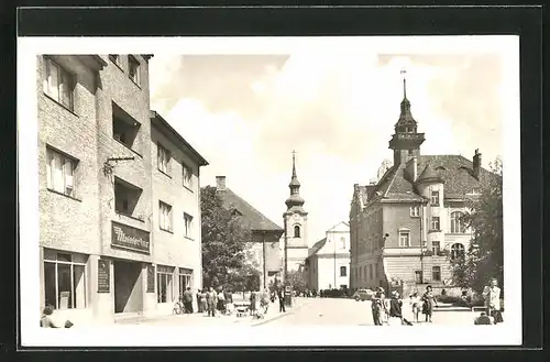 AK Göding / Hodonin, Zámecká ulice