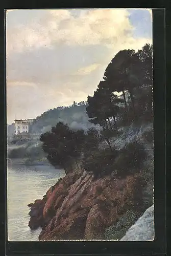Künstler-AK Photochromie Nr.2613: Riviera di Levante, Portofino