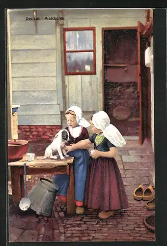 Künstler-AK Photochromie Nr.2951: Zeeland, Walcheren