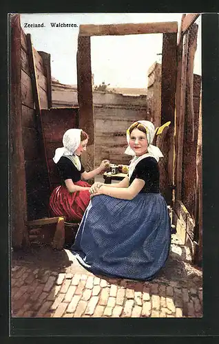 Künstler-AK Photochromie Nr.2950: Zeeland, Walcheren