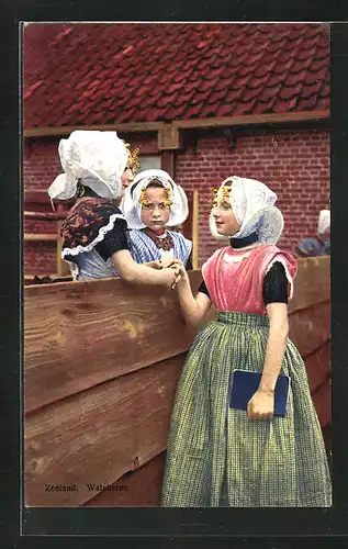 Künstler-AK Photochromie Nr.2964: Zeeland, Walcheren