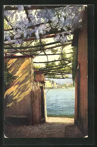 Künstler-AK Photochromie Nr.3277: Lago Maggiore, Isola dei Pescatori