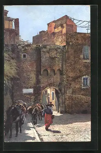 Künstler-AK Photochromie Nr.2635: Riviera di Ponente, San Remo