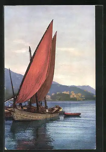 Künstler-AK Photochromie Nr.2596: Riviera di Levante, Rapallo