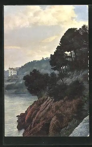 Künstler-AK Photochromie Nr.2613: Riviera di Levante, Portofino