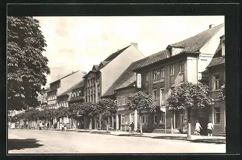 AK Bad Liebenwerda, Breite Strasse