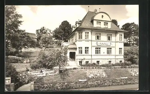 AK Wurzbach in Thür., Kulturhaus