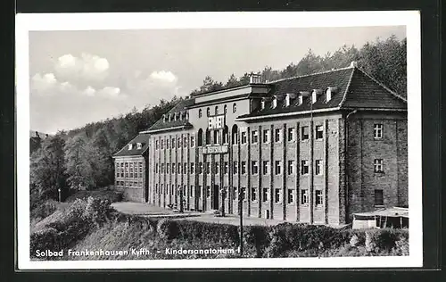 AK Bad Frankenhausen /Kyffh., Kindersanatorium