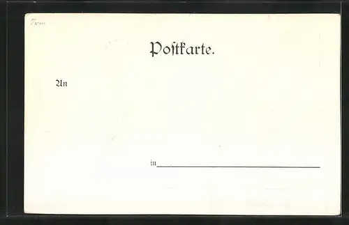 AK Portrait des Dichters Hans Sachs