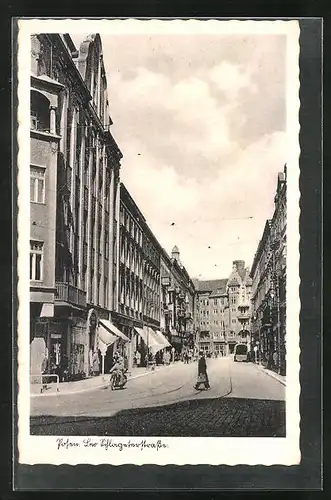 AK Posen / Poznan, Schlageterstrasse