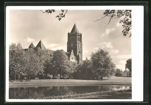 AK Posen / Poznan, Blick auf das Deutsche Schloss