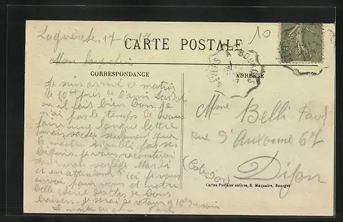 AK La Guerche, la Grande Rue