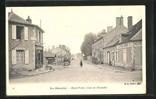 AK La Guerche, Rond-Point, route de Nérondes