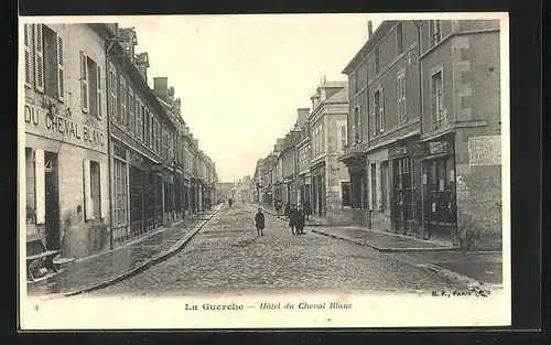 AK La Guerche, Hotel du Cheval Blanc