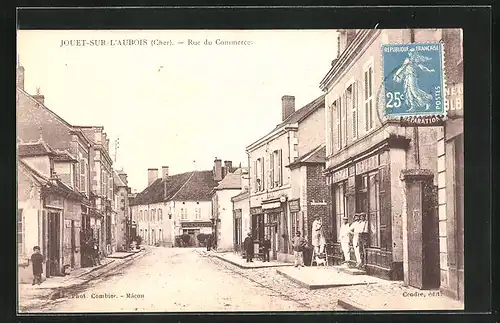 AK Jouet-sur-l'Aubois, Rue du Commerce