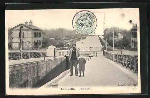 AK Le Guétin, Pont-Canal