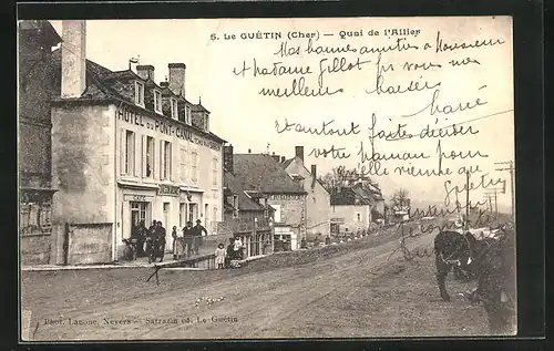 AK Le Guétin, Quai de l'Allier