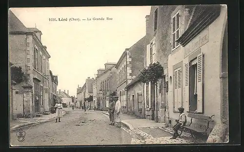 AK Léré, la Grande Rue