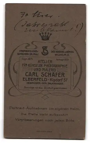 Fotografie Carl Schäfer, Elberfeld, Kipdorf 57, Portrait Kinderpaar in modischer Kleidung