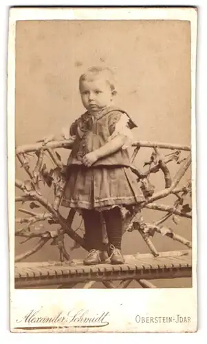 Fotografie Alexander Schmidt, Oberstein-Idar, Friedel Stier im Alter von 2 Jahren