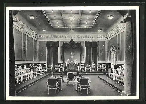 AK Erlangen, Freimaurerloge Libanon zu den 3 Cedern